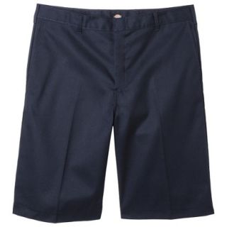 Dickies Young Mens Classic Fit Flat Front Short   Navy 34