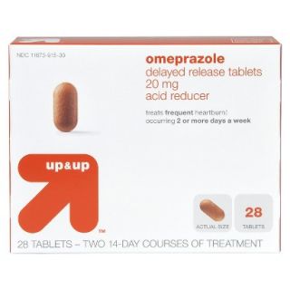 up&up Omerprazole Delayed Relase Acid Reducer Tablets   28 Count