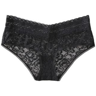 Gilligan & OMalley Womens All Over Lace Hipster   Black XL