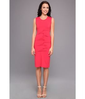 Nicole Miller Parker Jersey Dress Womens Dress (Pink)