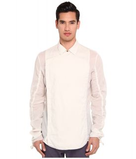 Vivienne Westwood MAN Garment Dye Voile Shirt Mens Clothing (Beige)