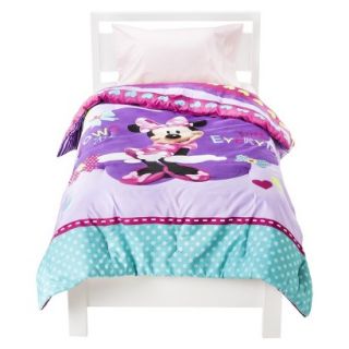 Disney Minnie Mouse Comforter   Purple (Twin)