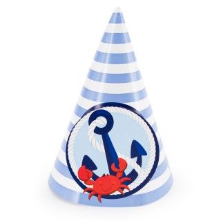Anchors Aweigh Cone Hats