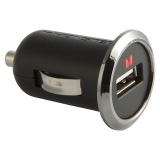 Monster Cable USB Car Charger   Black (133211 00)