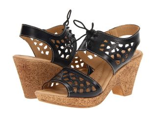 Spring Step Lamay Womens Wedge Shoes (Black)