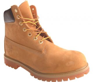 Mens Timberland Classic 6 Premium Boot   Wheat Nubuck Leather Boots