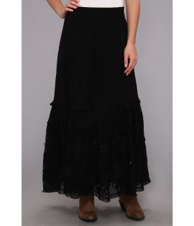 Double D Ranchwear La Charreada Skirt Womens Skirt (Black)