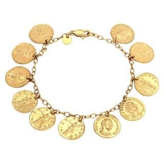 Coins Bracelet   Gold
