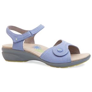 Dansko Womens Iris Blue Nubuck Sandals, Size 36 M   5102 392400