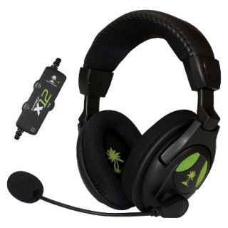 Turtle Beach X12 Amplified Stereo Gaming Headset   Black (Xbox 360)