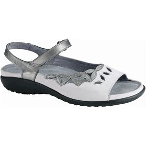 Naot Womens Nikau Soft Grey Sterling Sandals, Size 39 M   11088 N7K