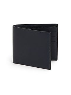  Collection Small Leather Wallet   Navy