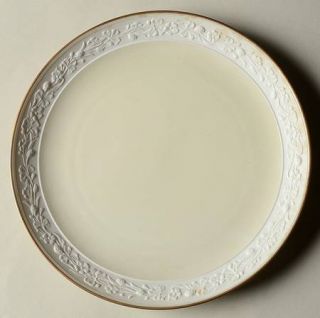 Flintridge Ariana (Embossed,Coupe,Gold Trim) Salad Plate, Fine China Dinnerware