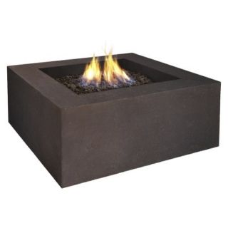 Real Flame Baltic Square Fire Table Kodiak Brown