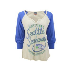 Seattle Seahawks NFL Womens Rookie Raglan T Shirt