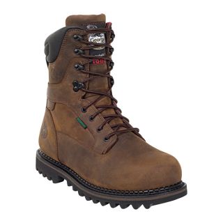 Georgia 9 Inch Insulated Waterproof Work Boot   Brown, Size 11 Wide, Model G8162