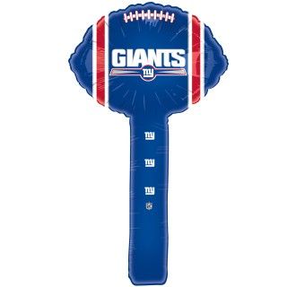 New York Giants Foil Hammer Balloons