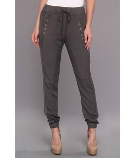Hudson Katie Crop Sweatpant in Train Station Grey Womens Casual Pants (Pewter)