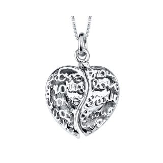 Love Grows Crystal Giving Round Pendant, Womens