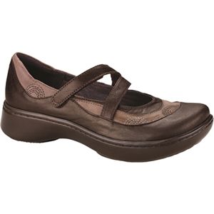 Naot Womens Lagos Brown Shimmer Nubuck Brushed Plum Brown Shoes, Size 38 M   25041 S2D
