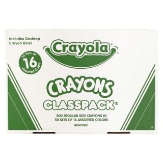Crayola Crayon Classpack Regular Size   800 Count