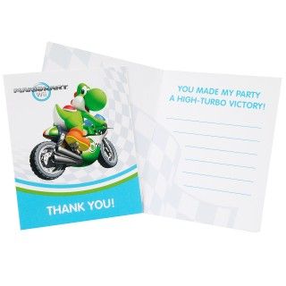 Mario Kart Wii Thank You Notes