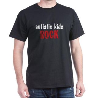  Autistic Kids Rock   Dark T Shirt