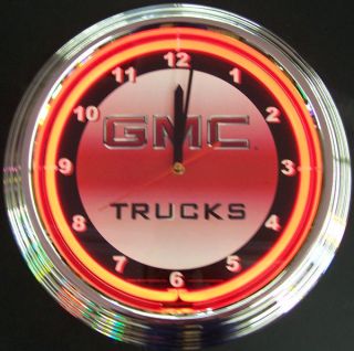 GMC Trucks Clock