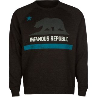 Cali Life Mens Sweatshirt Charcoal In Sizes Small, Medium, X Small, La