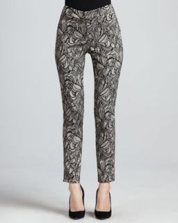 New Lace Skinny Ankle Pants