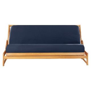 Sure Fit Solid Futon Slipcover   Navy Blue