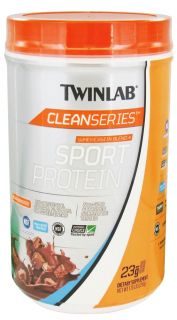Twinlab   Clean Series Sport Protein Whey/Casein Blend Creamy Cocoa   1.75 lbs. CLEARANCED PRICED
