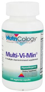 Nutricology   Multi Vi Min   150 Vegetarian Capsules