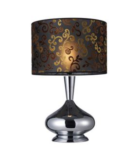 Avonmore 1 Light Table Lamps in Chrome D1472