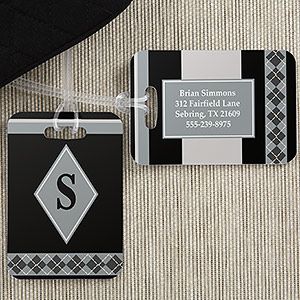 Personalized Luggage Tags   Frequent Flyer