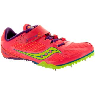Saucony Spitfire 2 Sprint Spike Saucony Womens Running Shoes Pink/Purple