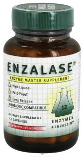 Master Supplements   Enzalase Enzyme Master Supplement   50 Capsules