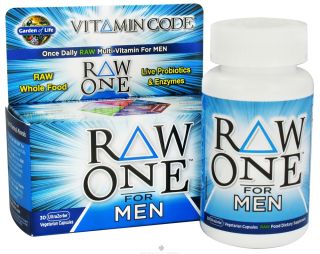 Garden of Life   Vitamin Code RAW One For Men   30 Vegetarian Capsules