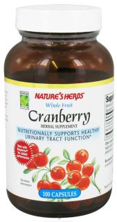 Natures Herbs   Cranberry Fruit   100 Capsules