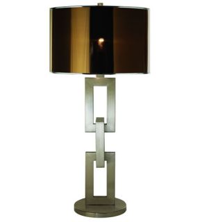 Linque 1 Light Table Lamps in Brushed Nickel TT7570