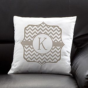Personalized Throw Pillows   Posh Monogram