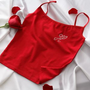 Personalized Large Camisole   Rhinestone Monogram Design