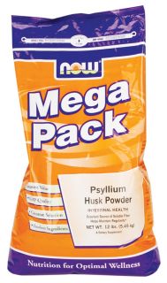 NOW Foods   Psyllium Husk Powder Mega Pack   12 lbs.
