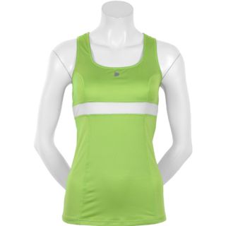 Pure Lime Cross Color Tank Pure Lime Womens Tennis Apparel