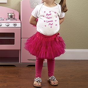 Tutu Petti Skirt for Toddler Girls   Fuchsia