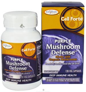 Enzymatic Therapy   Cell Forte Purple Mushroom Defense   120 Ultracap(s)