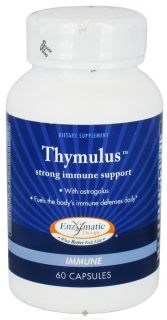 Enzymatic Therapy   Thymulus Strong Immune Support   60 Capsules