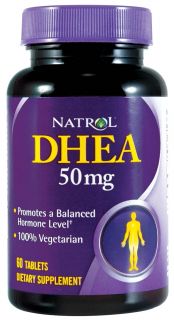 Natrol   DHEA 50 mg.   60 Tablets