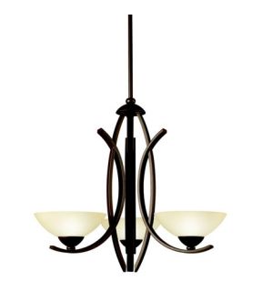 Bellamy 3 Light Chandeliers in Olde Bronze 42158OZ