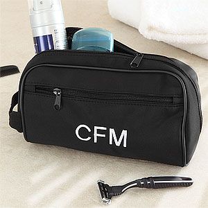 Mens Personalized Travel Case with Monogram